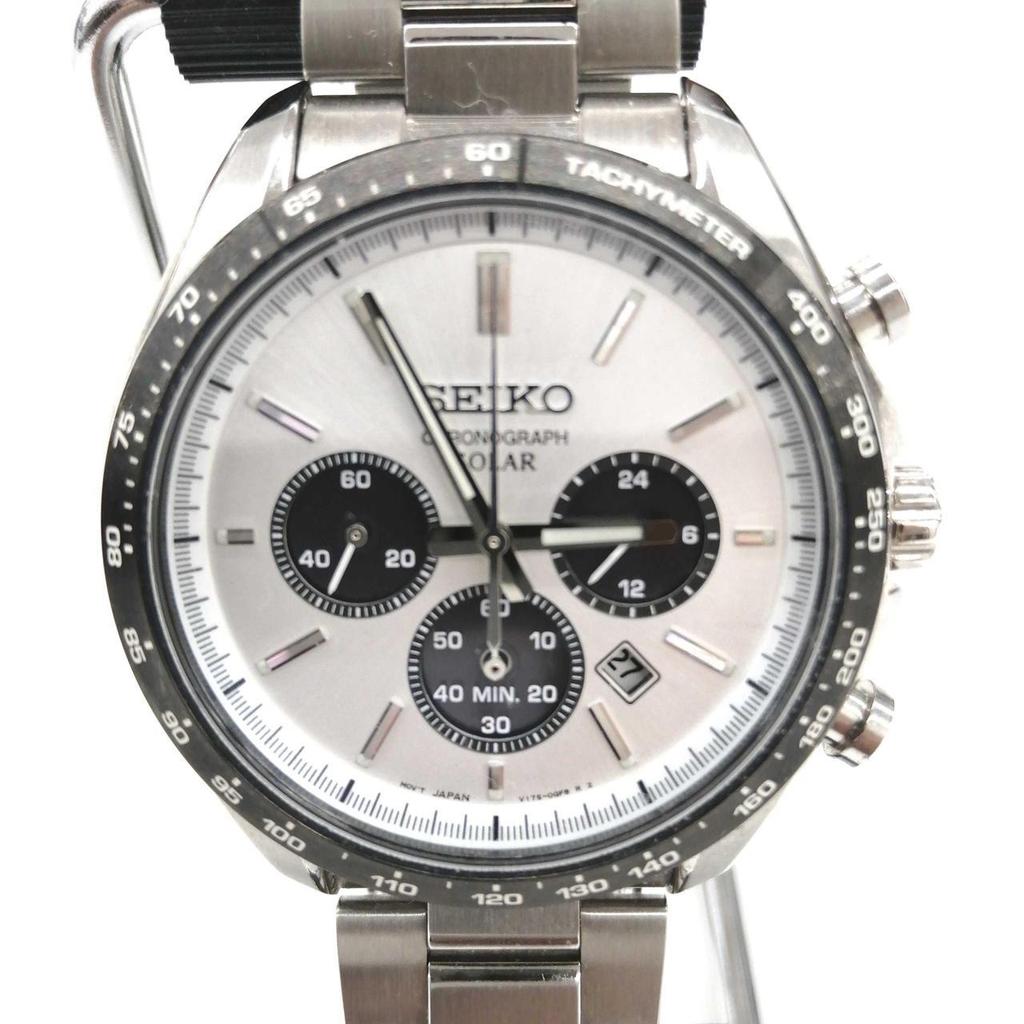 Used SEIKO V175-0FA0 Solar Watch