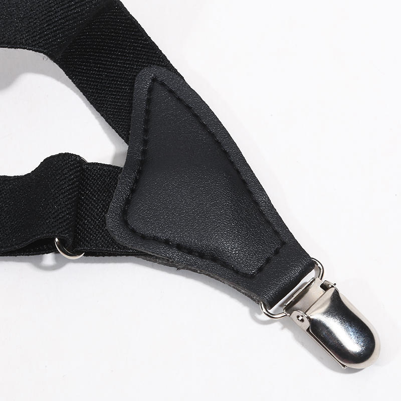 Vintage Suspenders for Men Wedding Party Formal Casual 2.5cm Wide Adjustable Elastic Trouser Braces Strap Belt