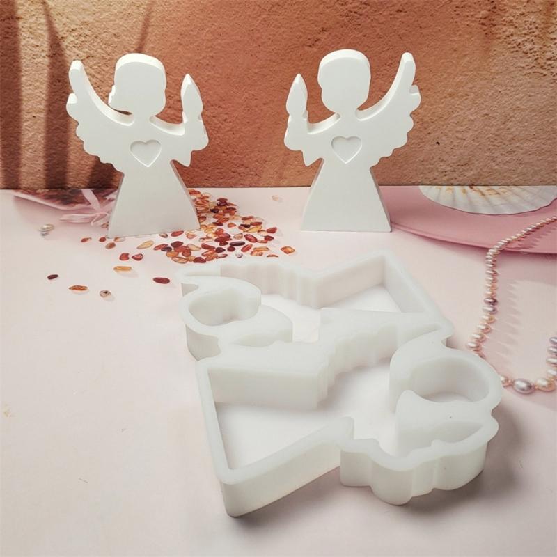 Elegant Heavenly Inspired Silicone Molds for Handmade Decorations Boy and Girl Figurines Ornament Mould Jewelry Mould