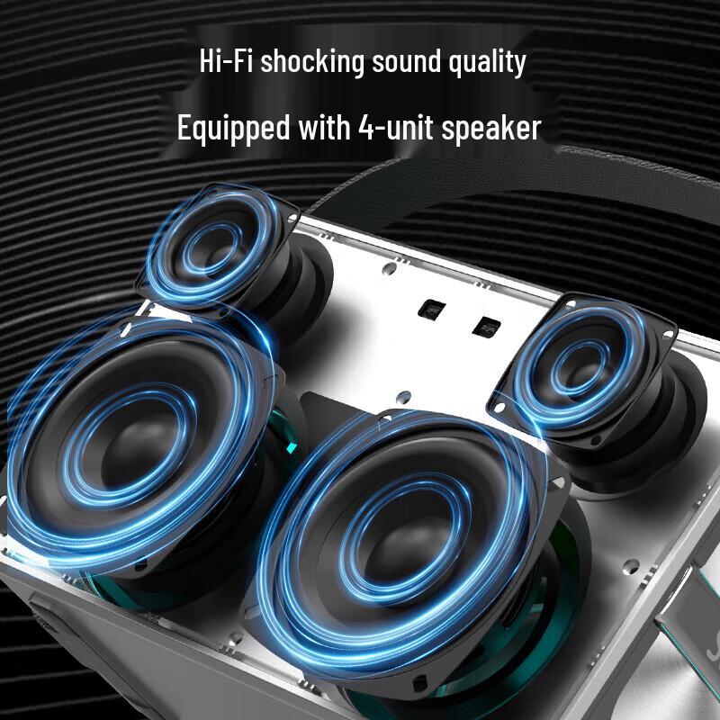 Suoai K55 Portable High-Power Karaoke Speaker