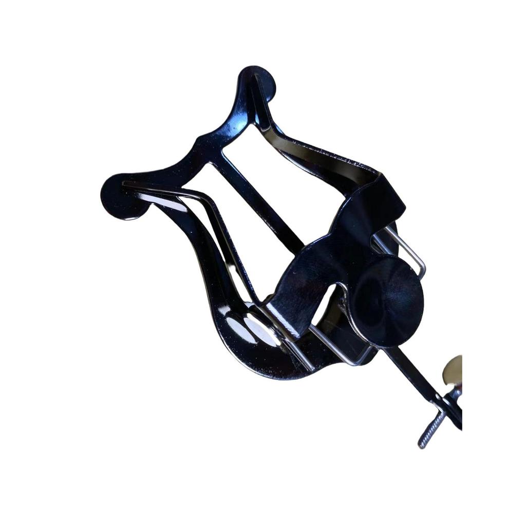 Portable Marching Black Clarinet/Oboe Music Stand Clip