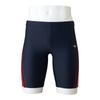 Half Spats 3D for and Gym 86 Size Men's (21cm Inseam, Cups) Swimming, Fitness, Use, N2JB2103, (Navy/Red, S)