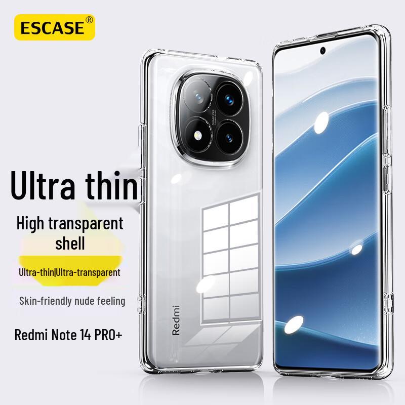 Прозрачные защитные чехлы ESCASE для серии Redmi Note