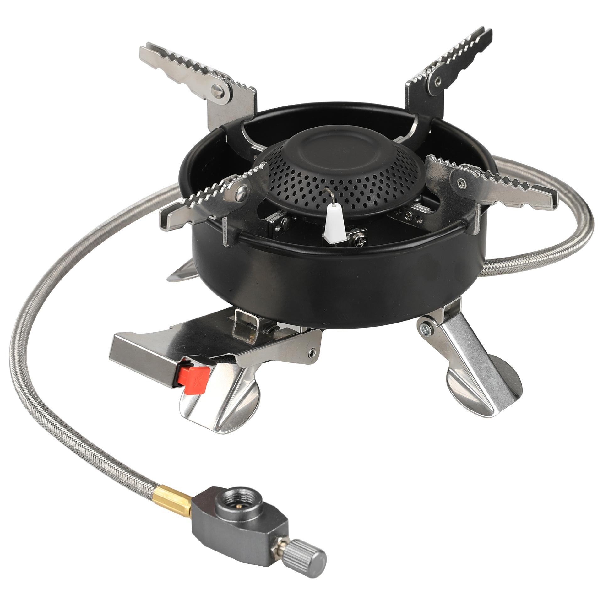 STARCAMP 4500W Big Fire Outdoor Gas Stove Camping Gas burner Folding Electronic Stove Hiking Portable Foldable Split Stoves