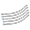 5pcs 14 X 1.5 Female Thread Air Compressor Element Hose Brake Silent Oil Free Line Pipe 50cm