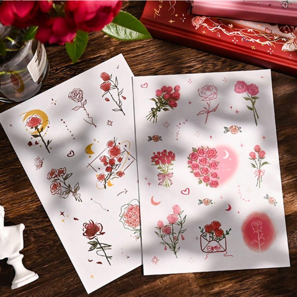 Rose Style Exquisite Diary Notebook Alien Hollow Out Romantic Diary Planner  Student