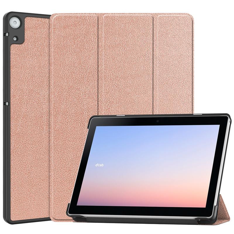 Tablet Case For Funda Docomo Dtab D-51c 2022 Case 10.1 Inch Folding Stand Smart Tablet Shell For Docomo Dtab D-51c Cover Auto Sleep/wake