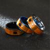 NFC Stainless Steel Phone Chip Dripping Oil Dual Dragon Pattern Smart Ring Gift