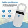 Reader RFID 134.2Khz, Pet ID Scanner with 0.91 Inch High Brightness OLED Display for Animal Tracking