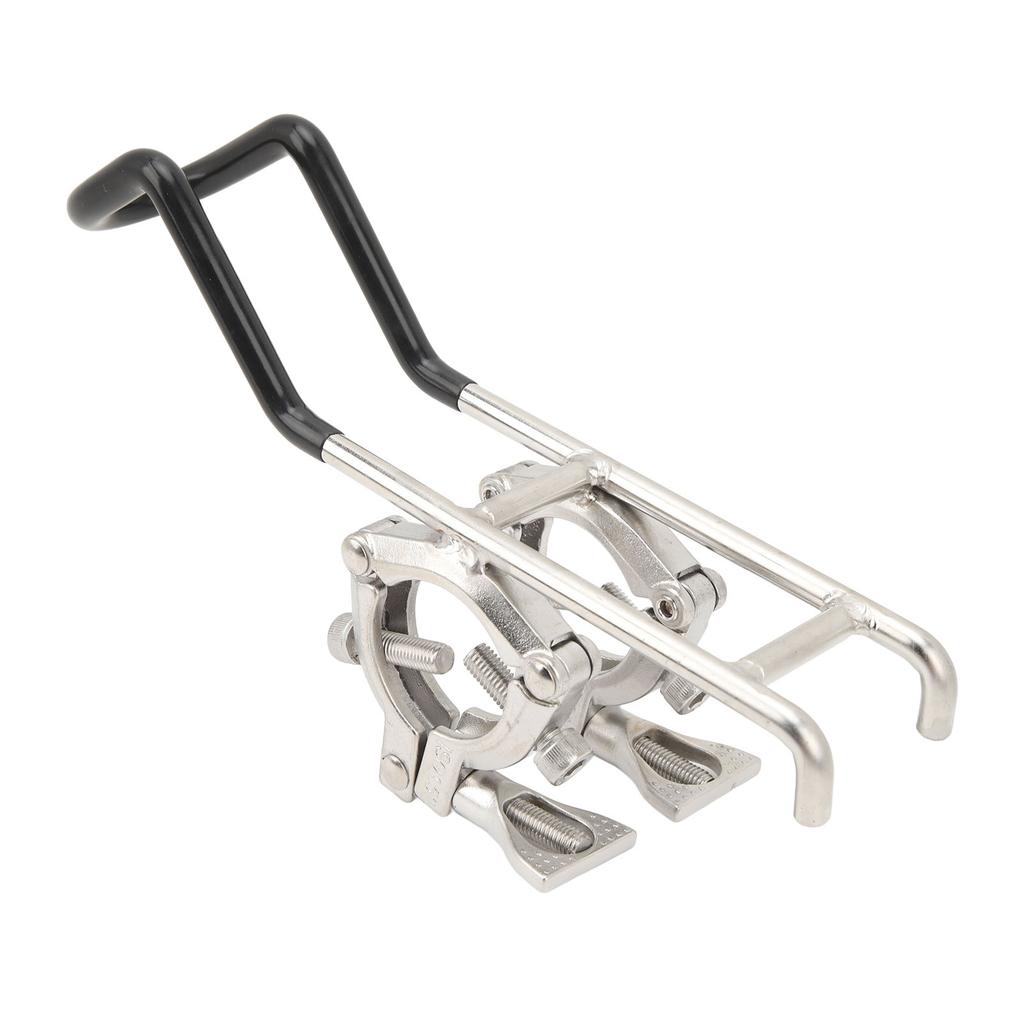 Stainless Steel Fishing Rod Holder Rack Support Rod Bracket for Rail Mounted Boats Accessories