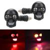 2Pcs DC 12V Motorcycle Turn Signal Lights Universal Fit Motorcycle Indicator Lamp  Scooter Use