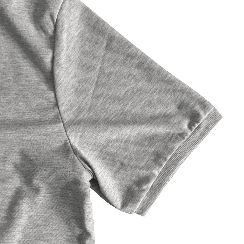 Men's Crew Neck Short Sleeve Men Casual Slim Sport Solid Color T-shirt Men