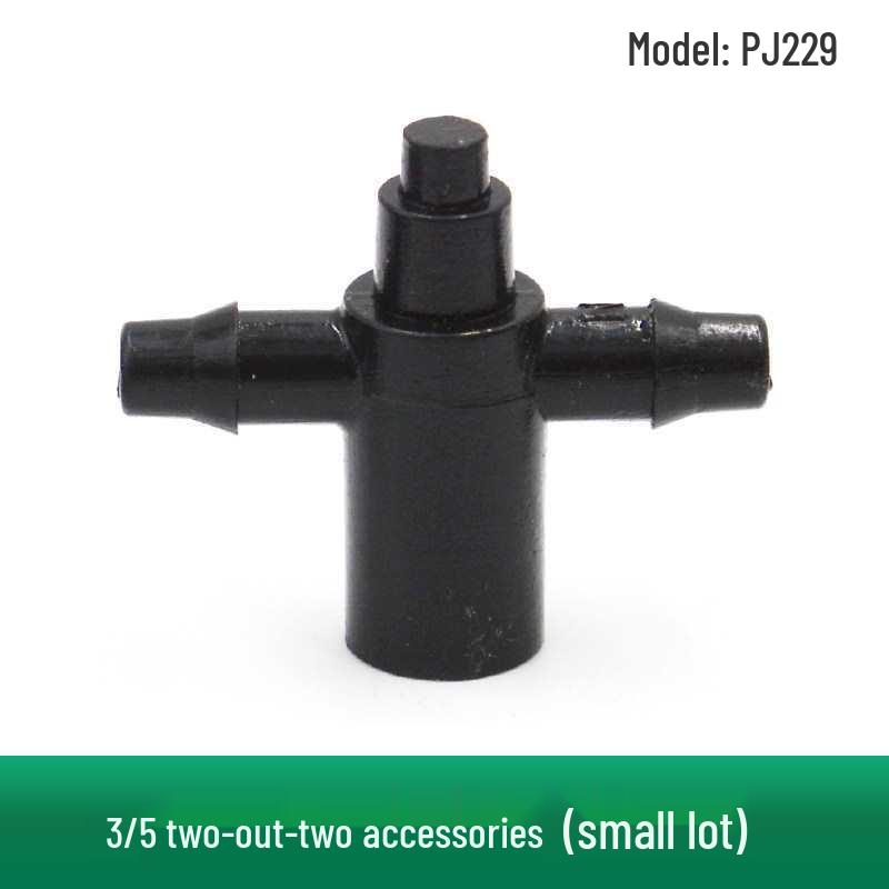 Capillary Fittings: Single/Double Hook, Tee, Straight Connector, Drip Stop, Mountain Bracket, Five-Way, Greenhouse Micro-Sprinkler