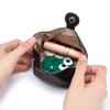 Cute Japanese and Korean change bag, soft cowhide mini, earphone key, women's coin lipstick storage bag, small bean bag.