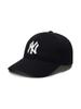 Emelbi Ace Unstructured Ball Cap Ny (Black)