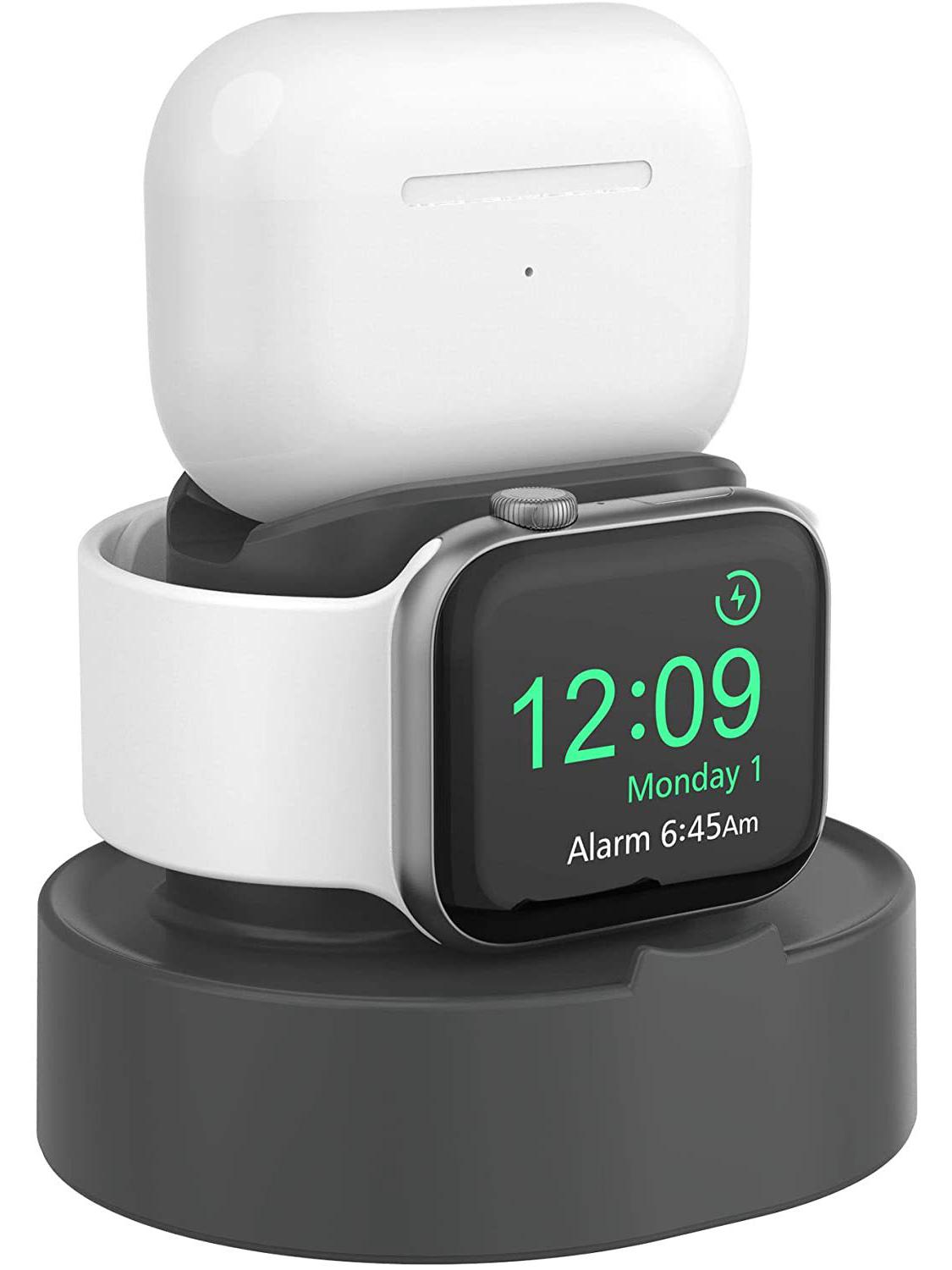 

Двойная подставка для зарядки Apple Watch, AirPods и iPhone