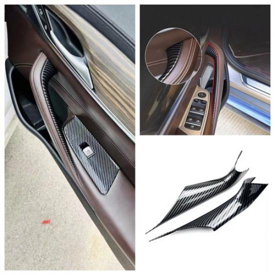

For 2018-23 BMW G30 G31 G38 520i 530i Door Panel Handle Pull Interior Trim Cover