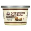 Burro Corpo al Karité Africano, Bianco Liscio, 13 oz (368 grammi)
