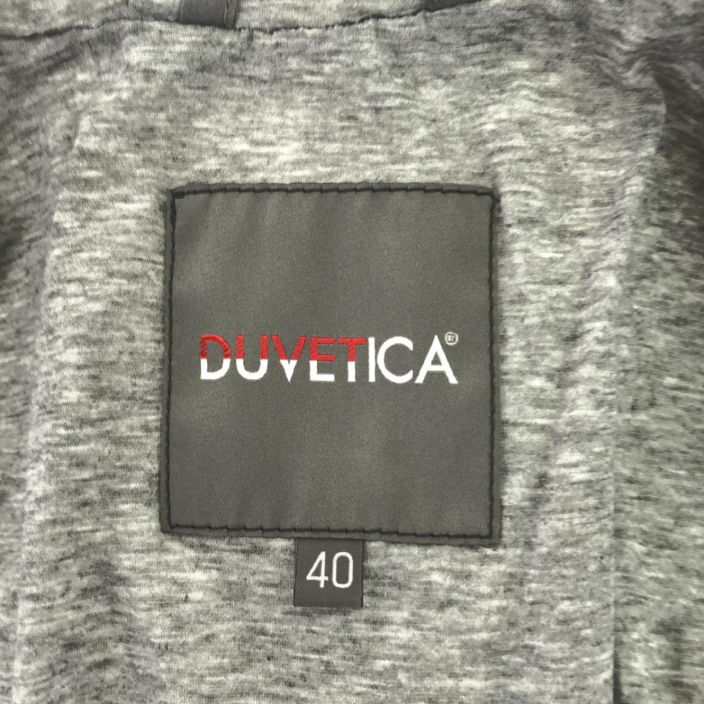 DUVETICA Dámská nylonová bunda s kapucí 40 bílá Použitá