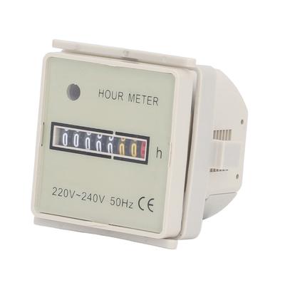 BERM Hour Meter Industrial Timer High Accuracy Electric Time Counter 0‑99999H59M AC 220‑240V