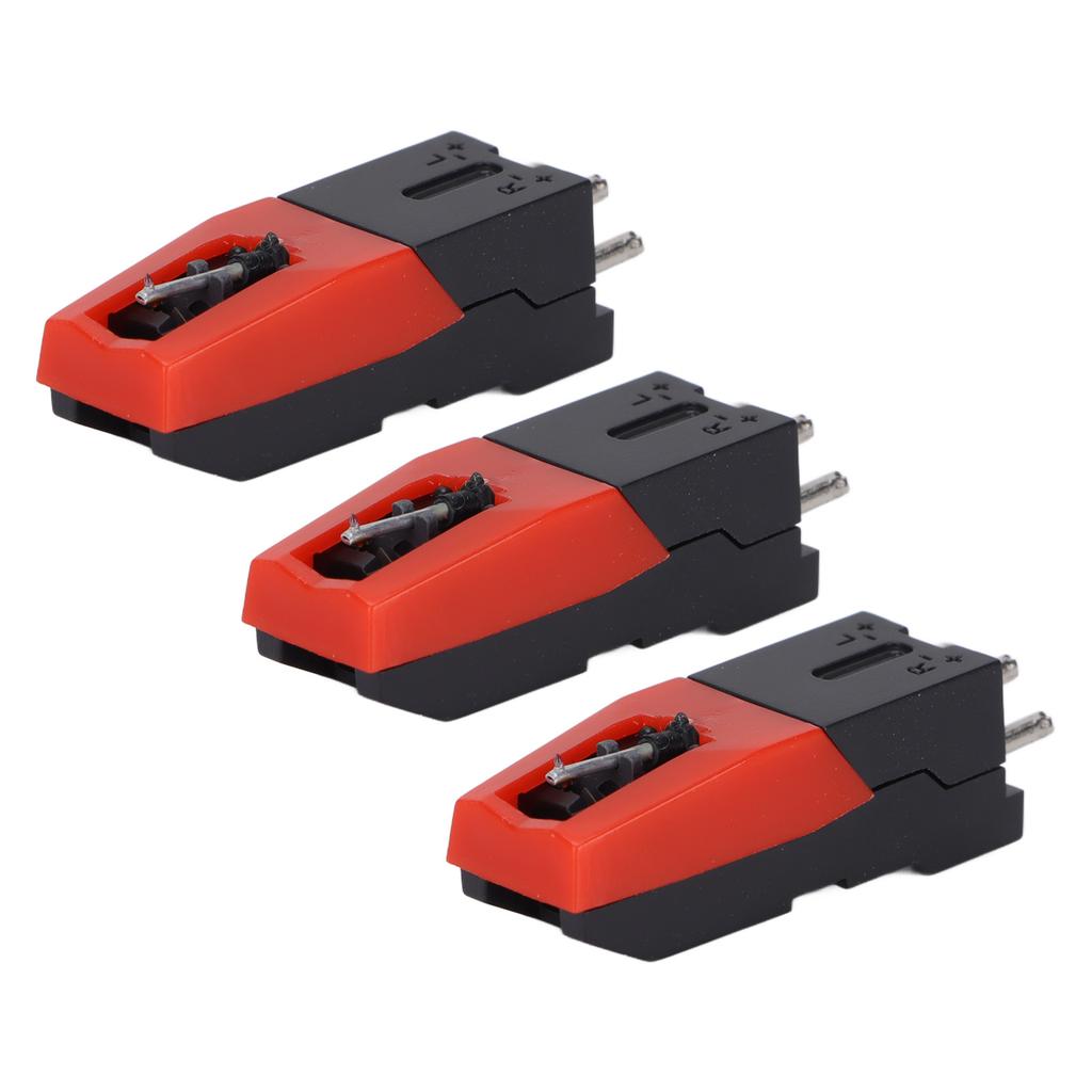 3 Pcs Record Player Needle Antique Replacement Vinyl Phonograph Stylus for Turntable LP