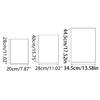 Plastic Ziplocks Bags Waterproof Luggage Organizer Pouch for Clothes Towels Practical Dustproof Sealed Bag