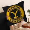 Popular Y-Yellowstone D-Dutton R-Ranch Pillow Cover Design cushion Cover decor Holiday Decorati