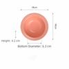 New Ceramic Cat Bowl Solid Color Large Diameter Dog Bowl Pet Water Bowls Pet Feeding Supplies