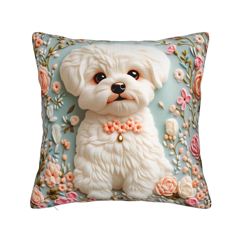 Adorable AnimalPrinted Pillow Case Soft Pillow Cover For Couch Sofa Bedroom Kawaii Pillowcases