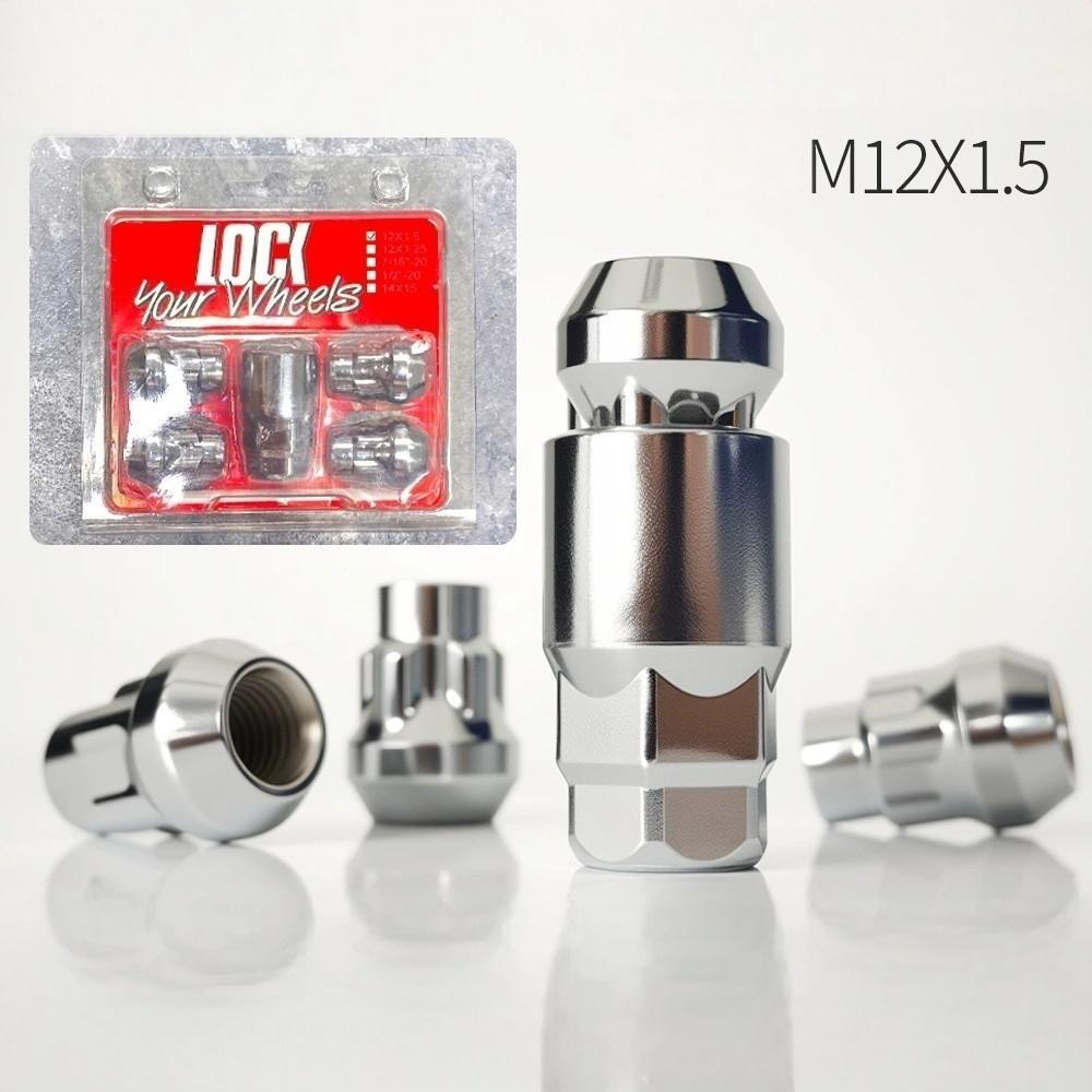 Hot Sale M12X1.5 Anti-Theft Locking Wheel Lug Nuts for Honda Toyota Hyundai Kia – Car Security Nuts