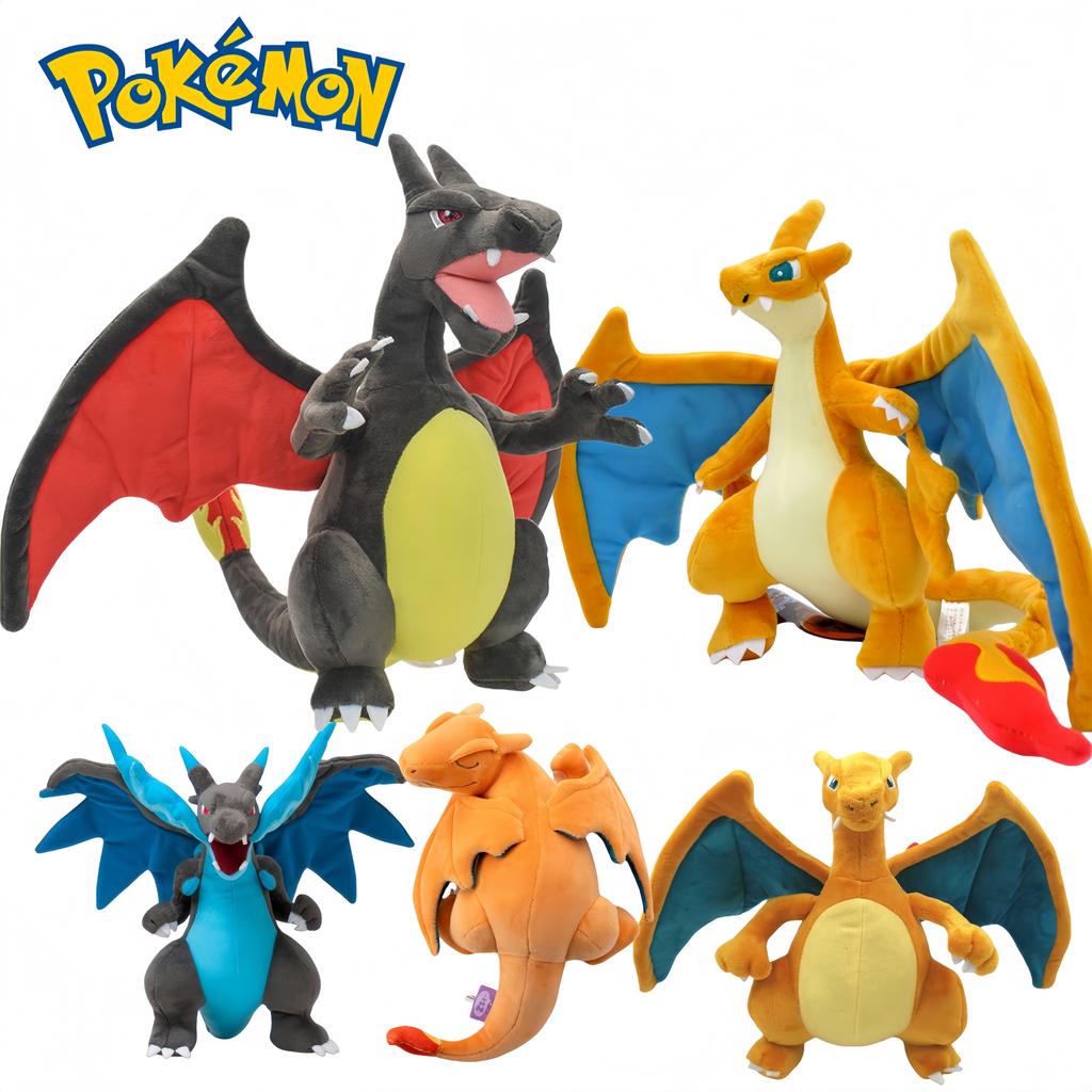 High-Standard Pokemon Top-Grade Charizard Top-Grade Plush Premium-Quality Charmander Top-Grade Stuffed Superior-Grade Doll High-Standard Kawaii
