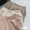 DIMANAF 2025 Summer Spring Women New Wide leg pants Solid Loose Elastic Waist Pleated Elegant Long Pants