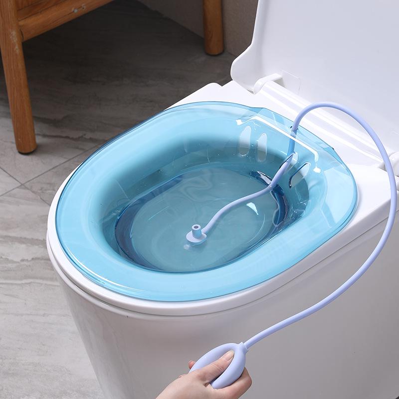 Hygienická vana pro intimní hygienu: Ideální pro ženy i muže, úleva od hemoroidů a poporodní použití bez nutnosti dřepování.