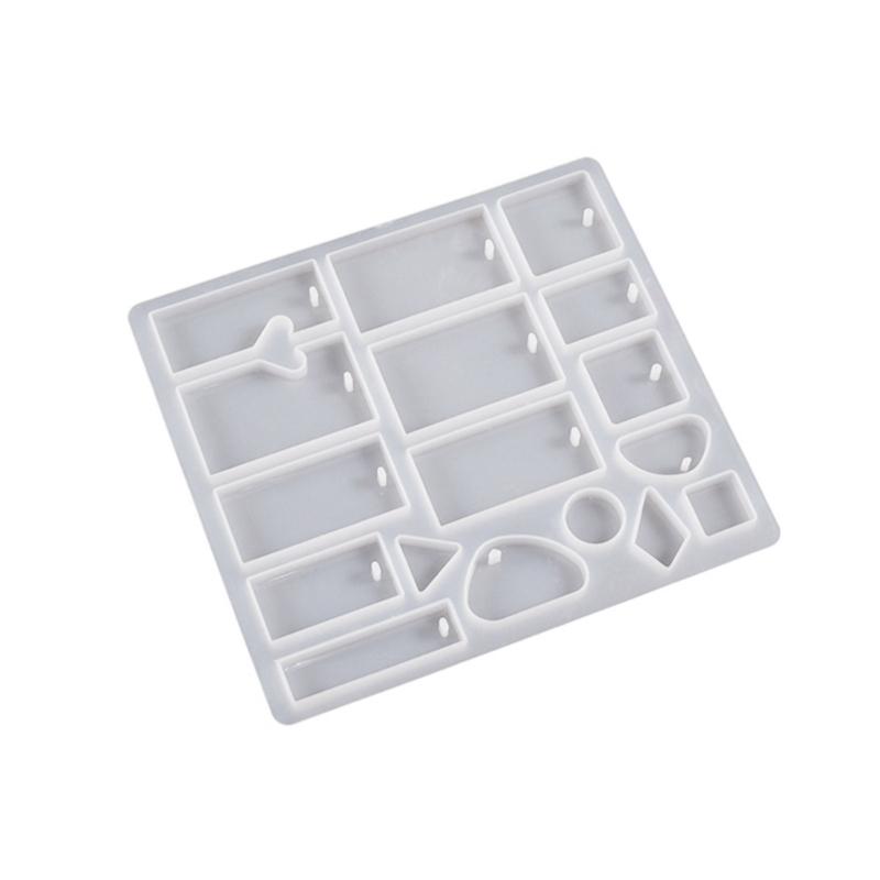 

Силіконова форма для сережок своїми руками 3D Геометричний інструмент для виготовлення підвісок Ручна робота Намисто Ювелірна підвіска Форма для лиття смоли своїми руками