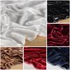 Soft Shiny Velour Bright Thread Fabric Inverted Velvet Designer Fabrics For Cheongsam Full Dress Diy Sewing Materials, Inelastic