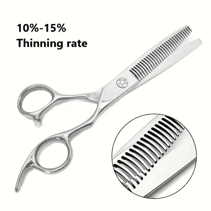 Professional Haircut Scissors, 6 Inch Hair Cutting Scissors Hair Thinning Shears, Sharp And Durable Barber Hairdressing Tools