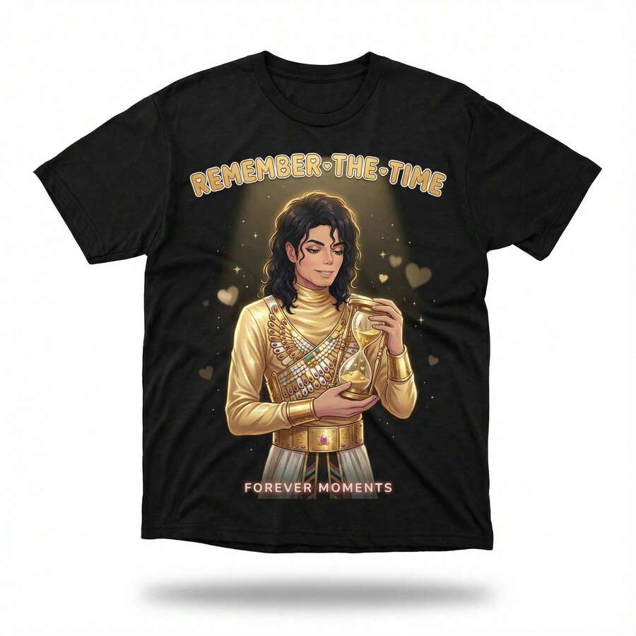 

Michaels Jackso N Valentines Day Anime Tee Remember The Time Shirt Classic Michaels Jackso Ns King L