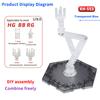 1 Set Model Display Rack For 1/144 Hg Bb Rg Model Display Shelf For  Model Stand Action Figure Stand