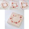 Fruit Jewelry Cherry Strawberry Heart Alloy Bracelet For Women Gift