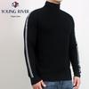Ya Yun Men's Warm Business Casual Wool Blend Turtleneck Sweater
