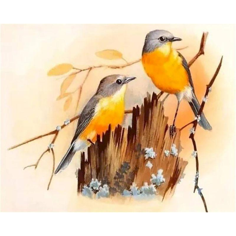 5d Full Diamond Painting Birds Mosaic Diamond Embroidery Creative Gift  Wall Paintings