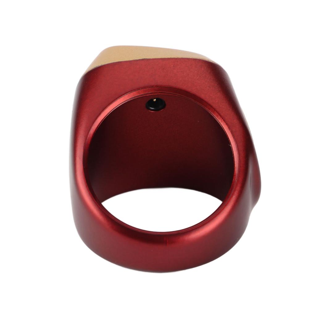 Smart Counter Ring with 0.49in Screen Support APP 20mm CNC Button Portable Intelligent Counting
