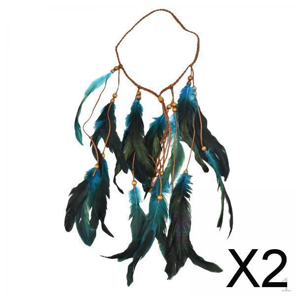 

2 шт. Богемная повязка на голову с перьями, женский головной убор, повязка для волос для косплея, маскарадной вечеринки, фотореквизит