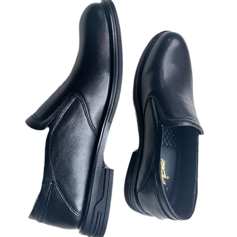 2024 Season New Outer Wear Business Leisure Professional Commuting Men Pedal Leather To Work Shoes