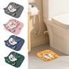 Cartoon Dog Floor Drain Cover Silicone Sewer Filter Pad  for Bathroom Hair Collection
