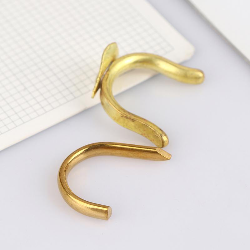 Down-tuning Small Thumb Hook Back Support Trumpet Grip Rings Repair Tool Bracket Finger Buttons Metal Slide Finger Rings