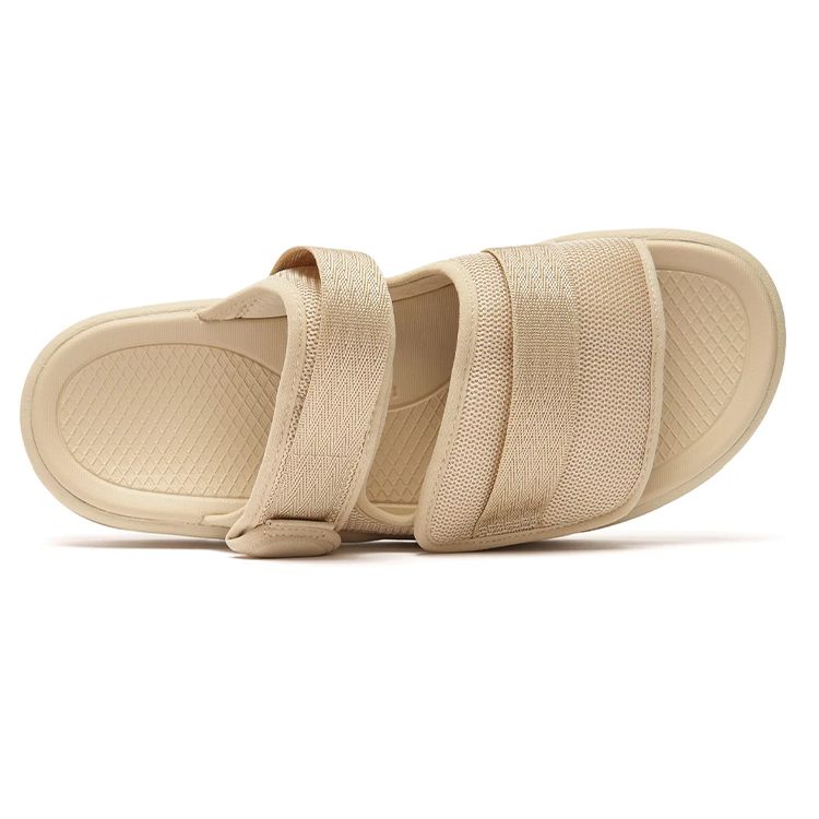 New Balance 3201 Comfortable Lightweight Rubber Sole Slide Sandals Unisex Sandals Beige SDL3201W