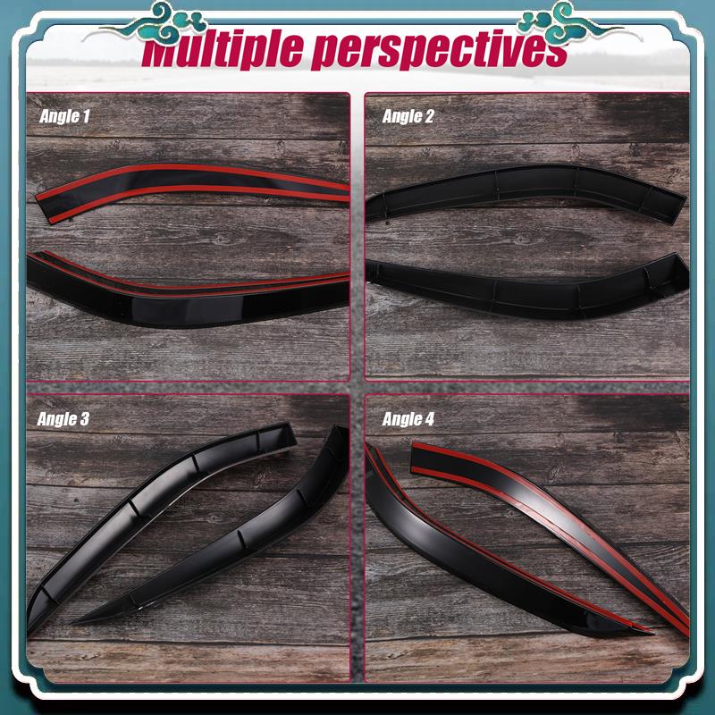ABTU-For Golf 7.5 MK 7.5 2018-2020 Car Front Bumper Lip Shovel Side Surround Spoiler
