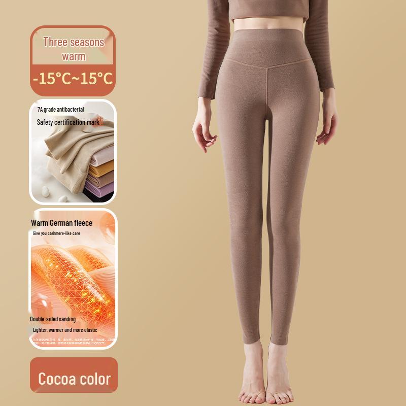 Seamless Thermal Fleece One-Piece Suit for Women: Self-Heating, Thickened Winter Innerwear