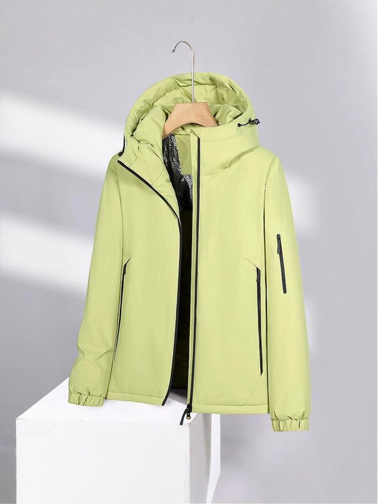 Men's Trendy Loose-Fit Graphene Hooded Winter Puffer Jacket
